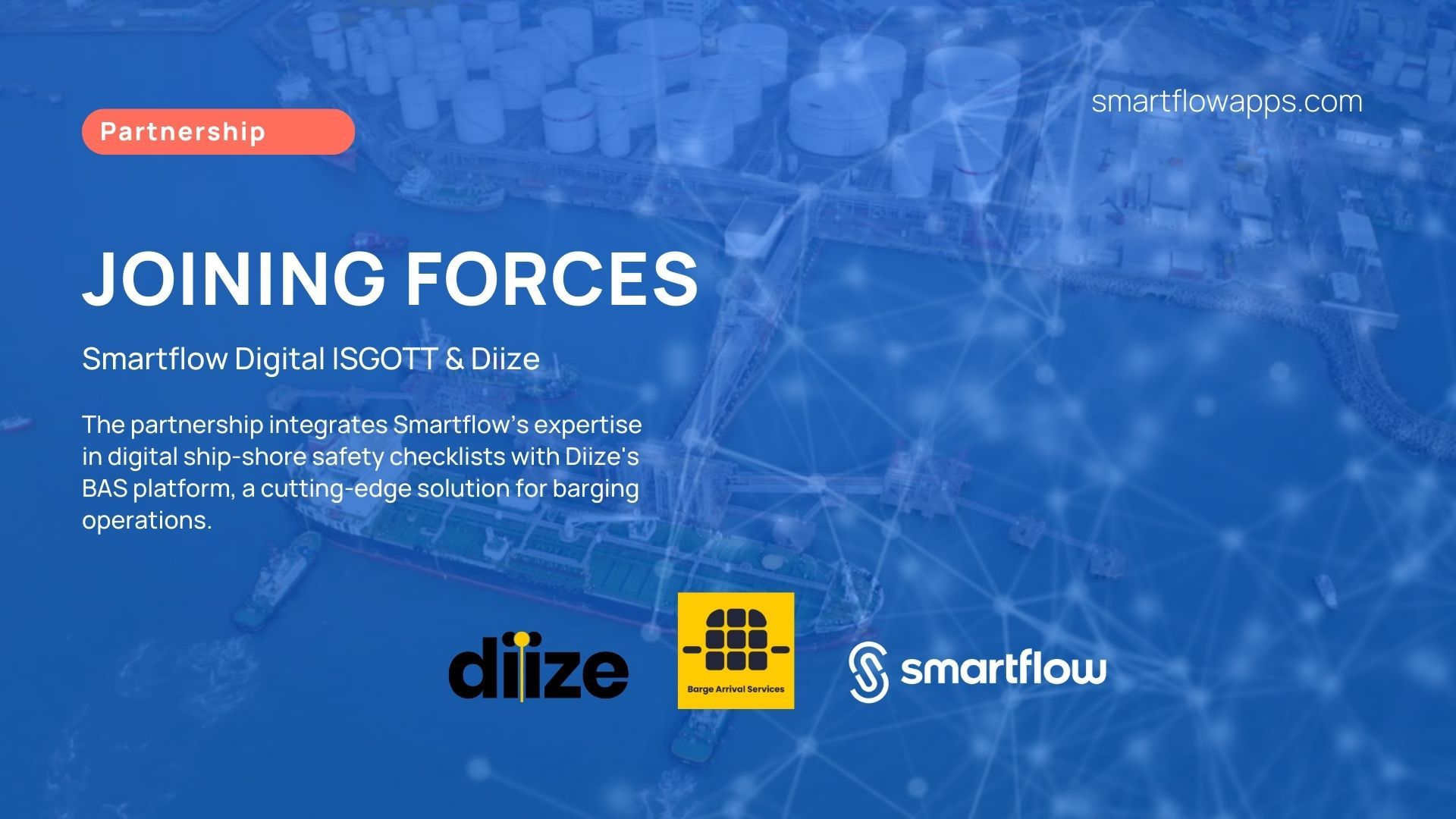diize and bas partnering with smartflow for smartflow digital isgott