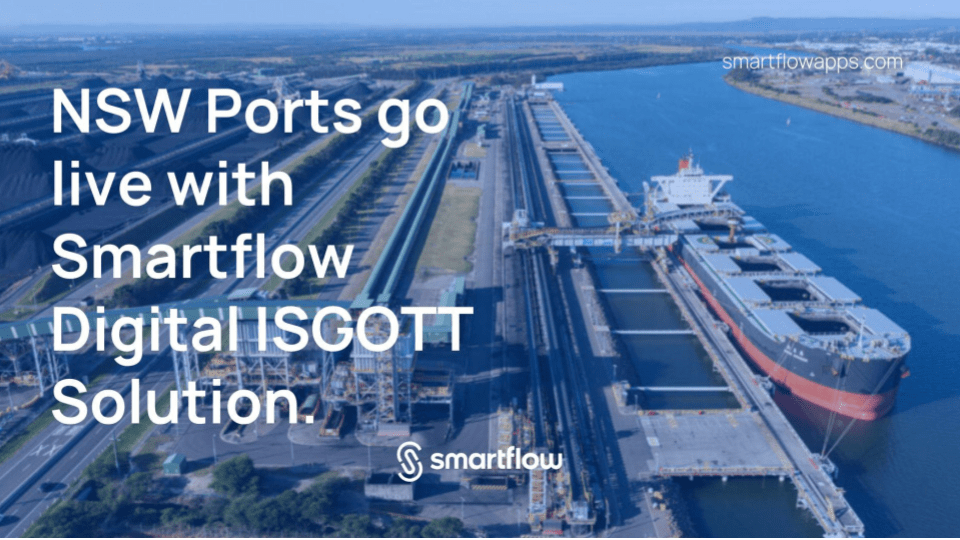NSW Ports go live with smartflow digital isgott solution