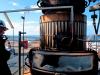 oil and gas inspector using smartflow app to inspect oil tank terminal
