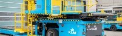 KLM Equipment services machine inspected by smartflow and AMTeK